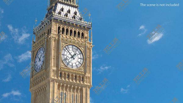 images/goods_img/20210312/Big Ben Clock Tower Palace of Westminster 3D/1.jpg